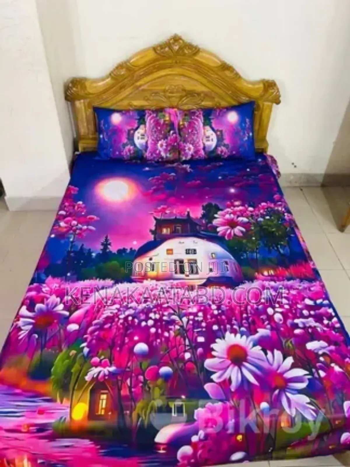 China Premium 3d Design Bed Sheet