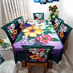 China Premium 3d Print Table Cloth Set