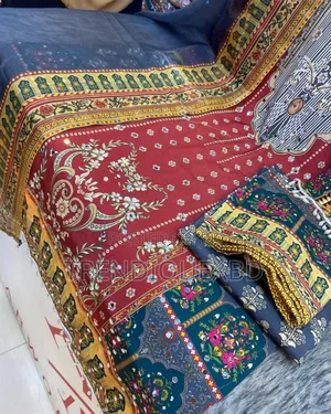 Digital Print Three Piece ~ Pakistani Inspired