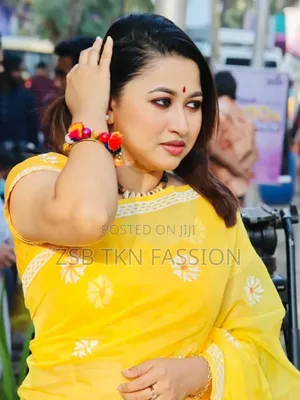 Premium Semi Muslin Saree With Blouse Piece