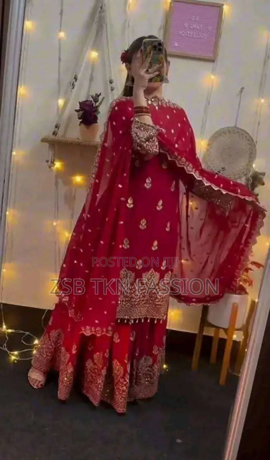 Sarara Sequence Computer Work Kameez Set