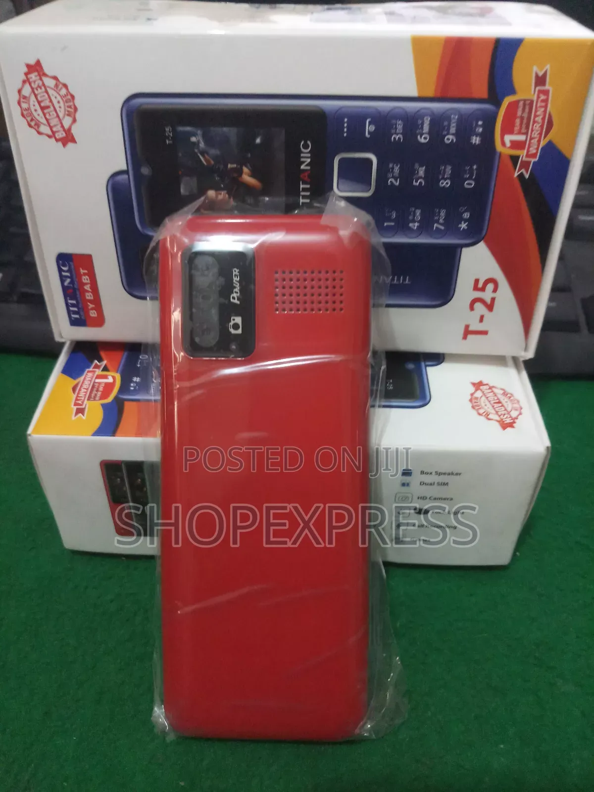 New Mobile Phone Red