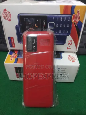 New Mobile Phone Red