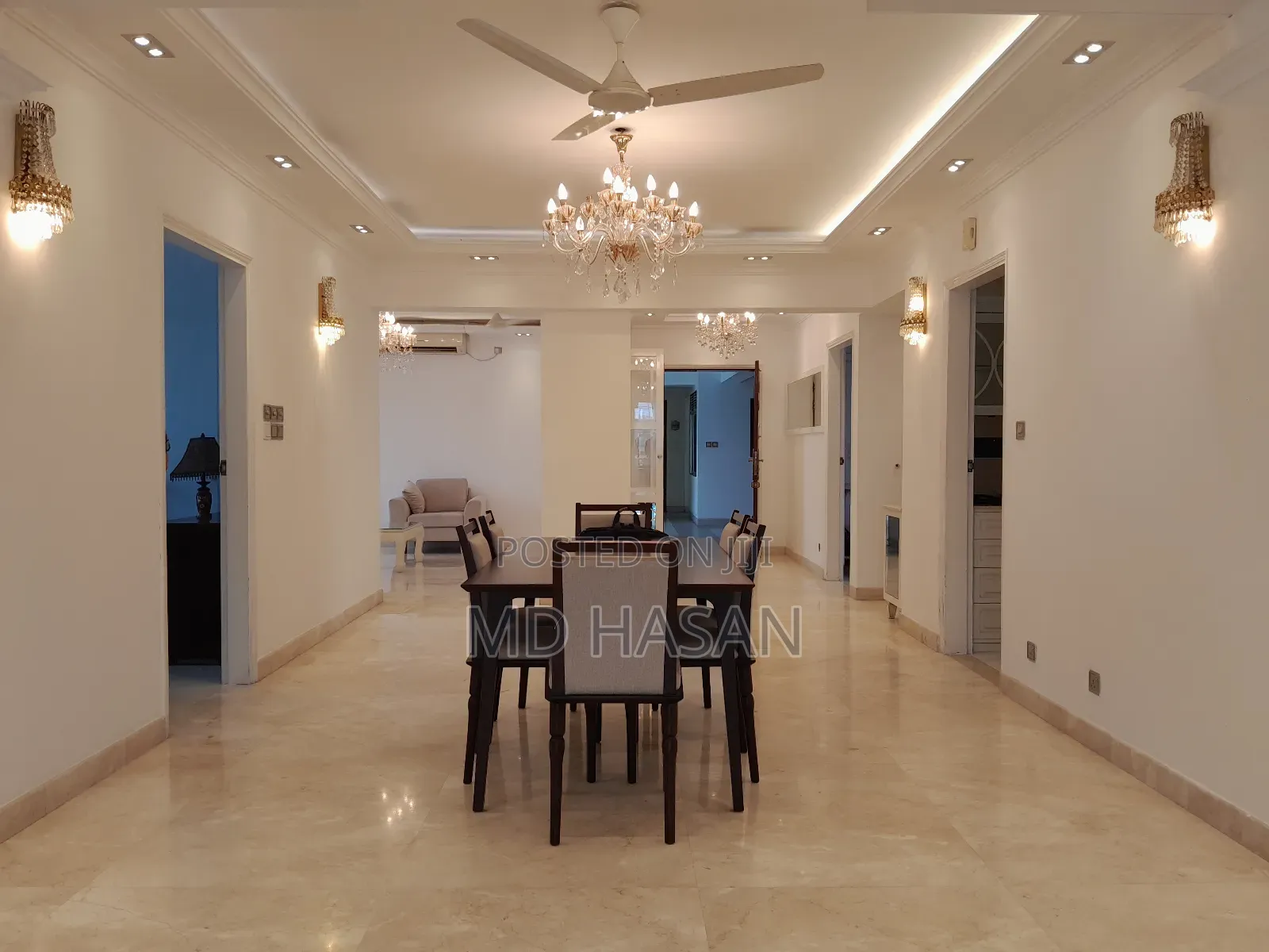 Furnished 3bdrm Apartment in Furnished Flat Rent for rent
