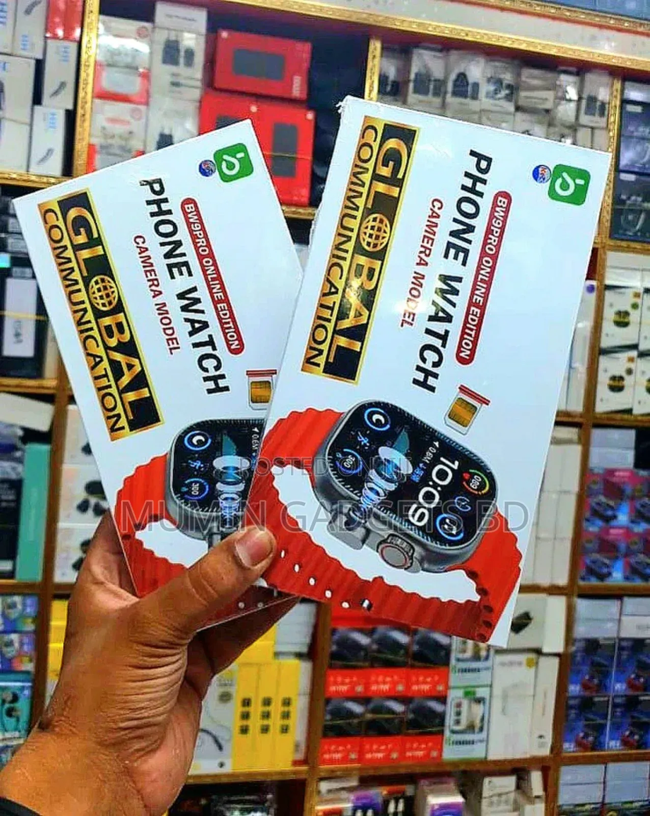 ক্যামেরা এবং সিম সাপোর্টেড Bw9 Pro Camera Smartwatch