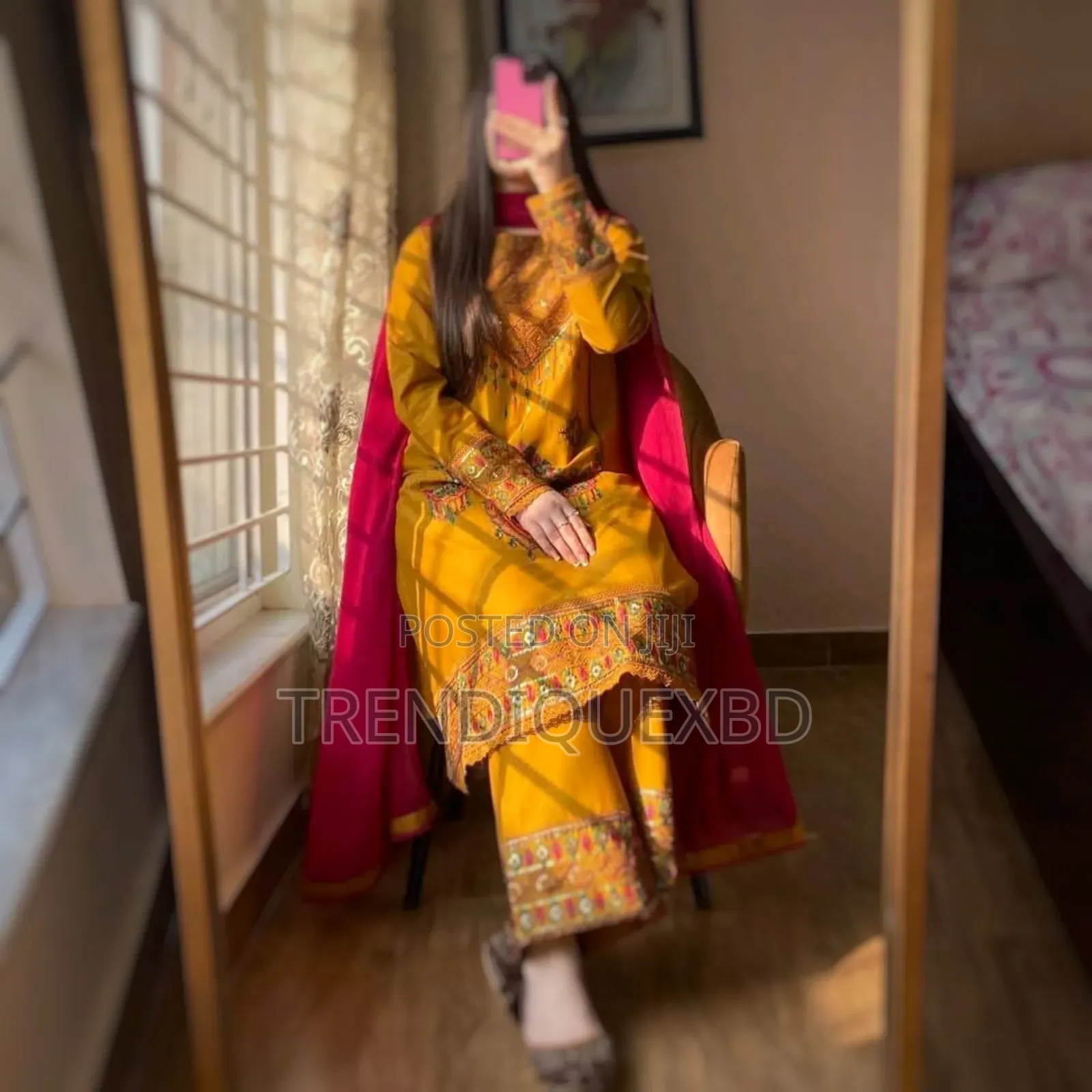 Sequence Embroidery Three Piece – Elegant Modest Fashion