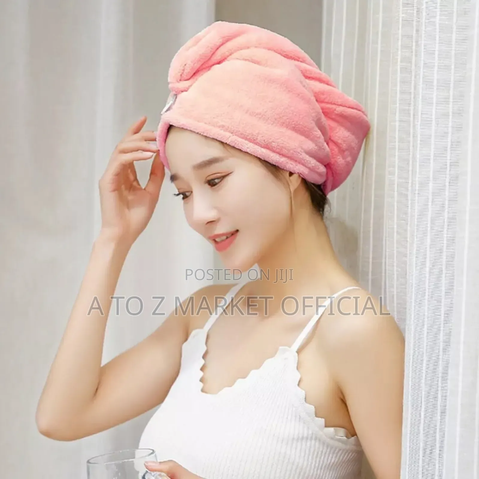 Super Soft Microfiber Hair Towel.