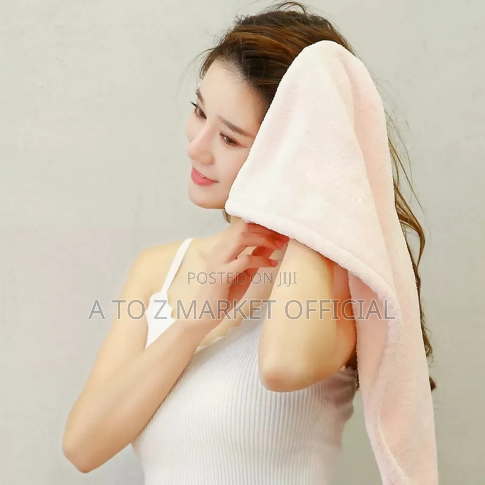 Super Soft Microfiber Hair Towel.