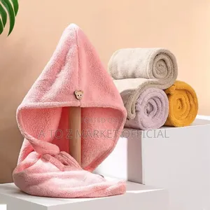 Super Soft Microfiber Hair Towel.