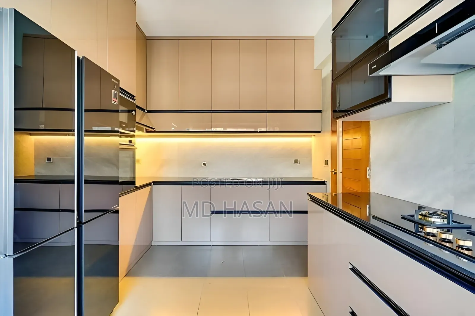 4bdrm Apartment in Semi Furnished Flat for rent