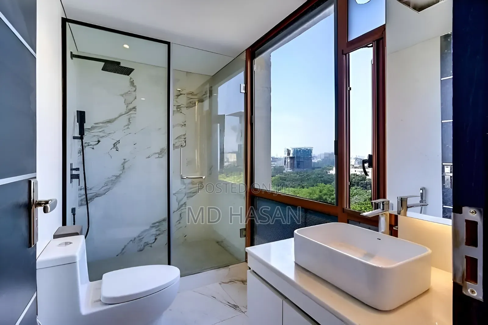 4bdrm Apartment in Semi Furnished Flat for rent