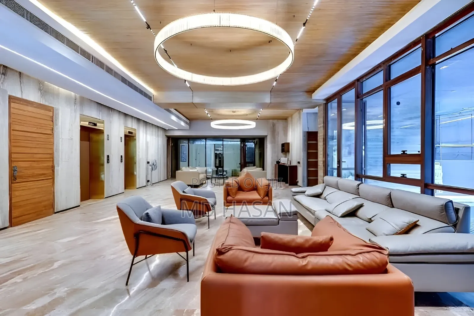 4bdrm Apartment in Semi Furnished Flat for rent