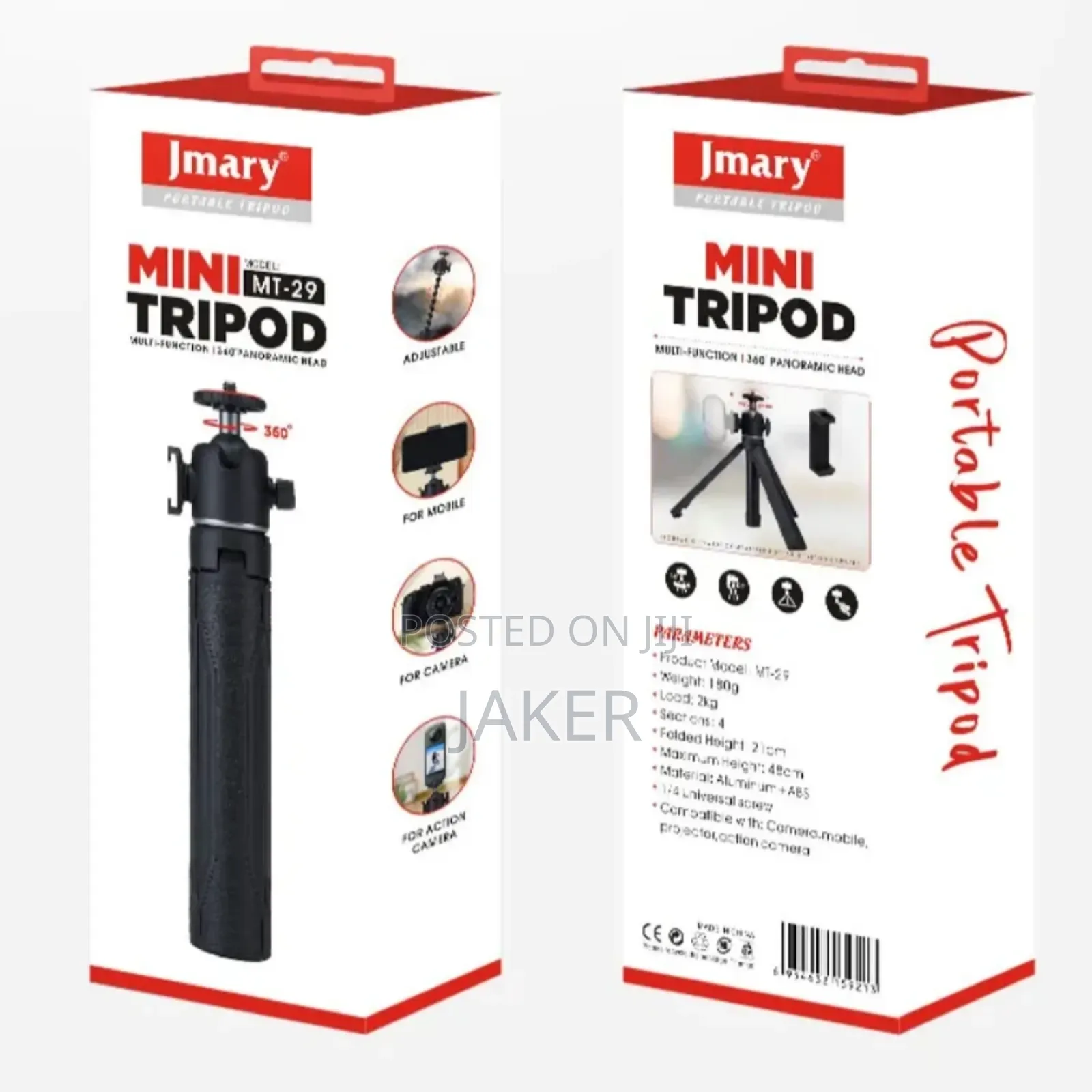 Jmary Mt-29 Portable Mini Tripod