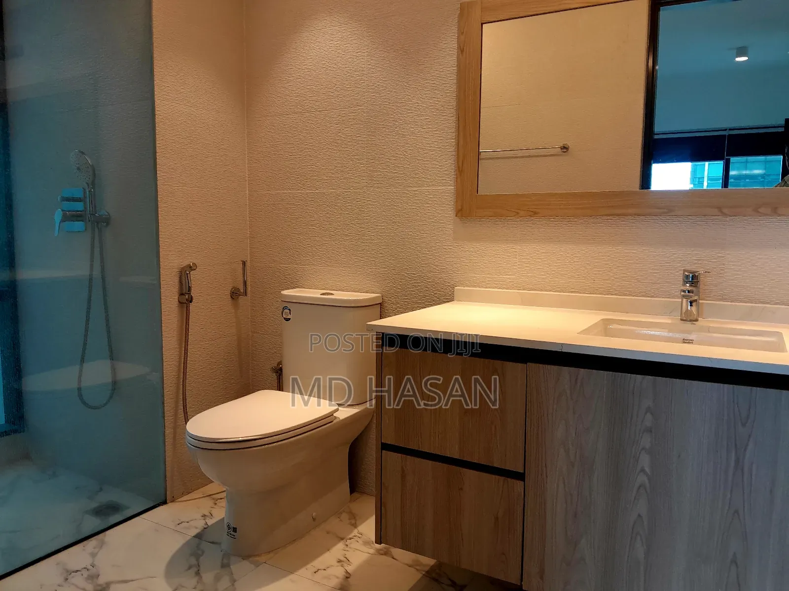 3bdrm Apartment in Semi- Furnished for rent