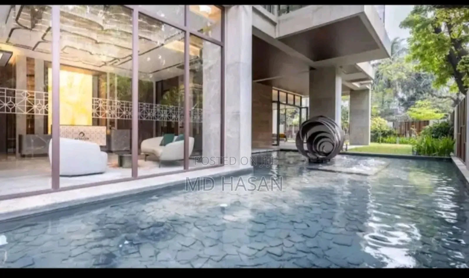 3bdrm Apartment in Semi- Furnished for rent