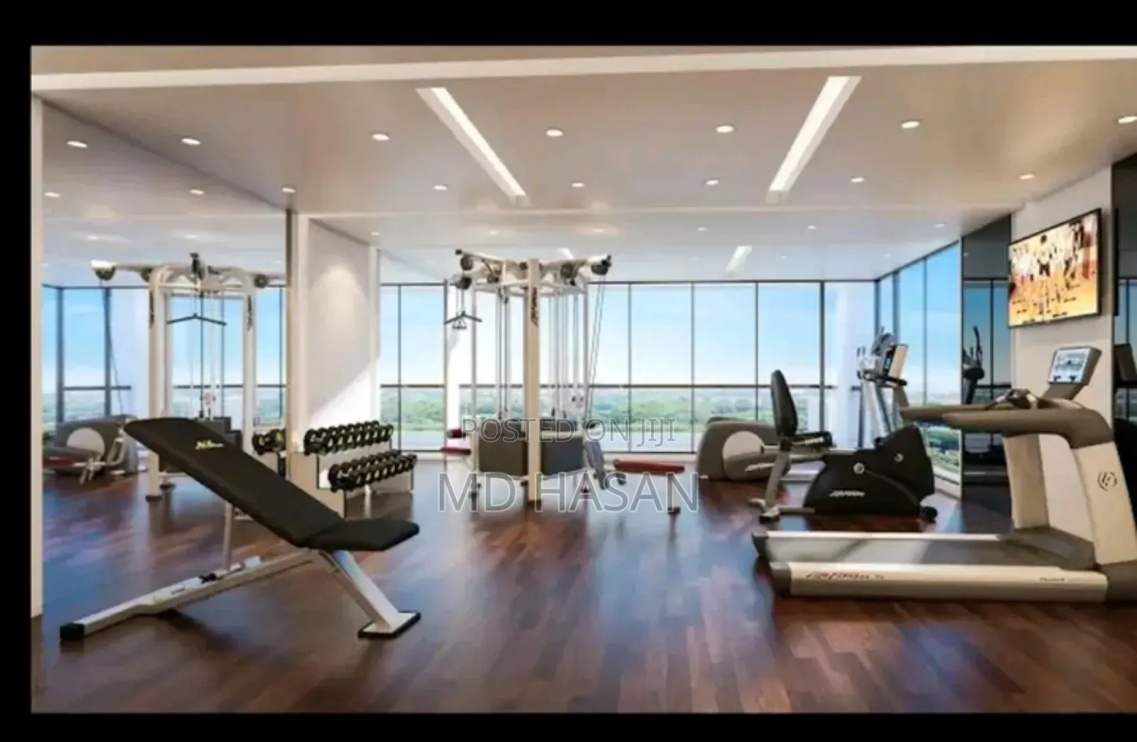 3bdrm Apartment in Semi- Furnished for rent