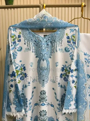 Digital Print Three Piece – Dubai Silk Modest Wear Set