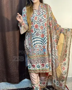 Digital Printed Three Piece New Update Collection 3 Piece