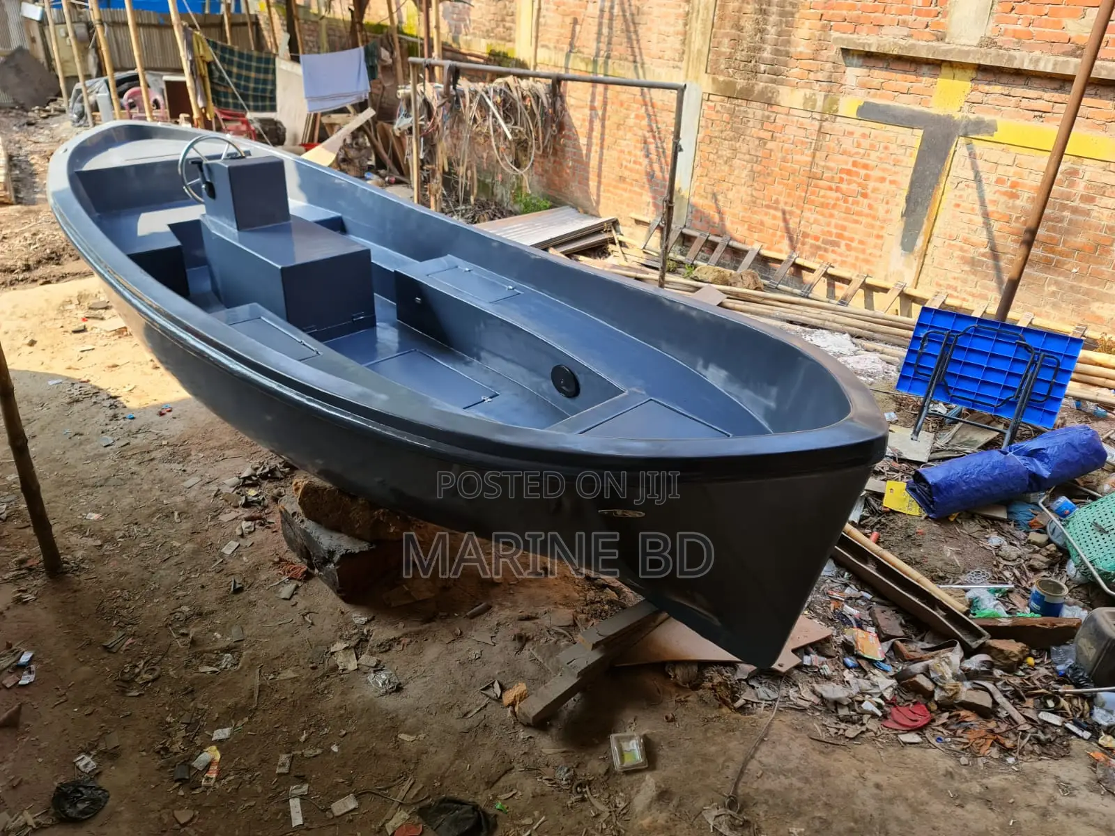 Sloep Fiber Boat With 3 Cylinder Diesel Engine