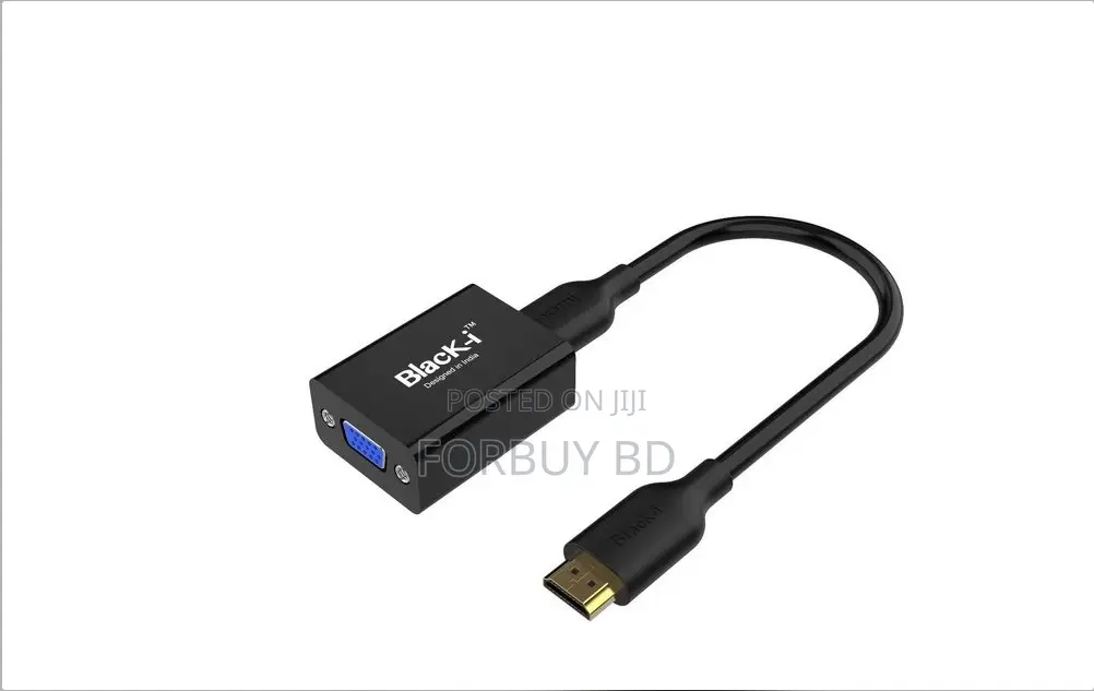 Hdmi to Vga Converter – Black