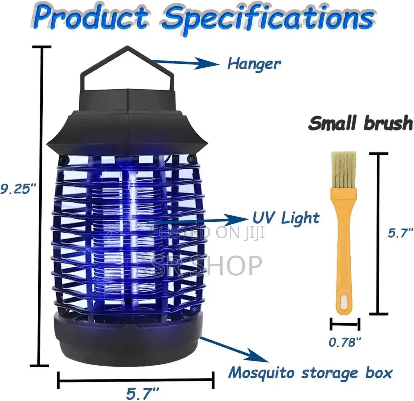 New Hk-1217 Electronic Mosquito Killer With Uv Light
