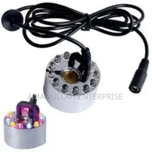Photo - Ultrasonic Mist Maker With 12 Led Lights.