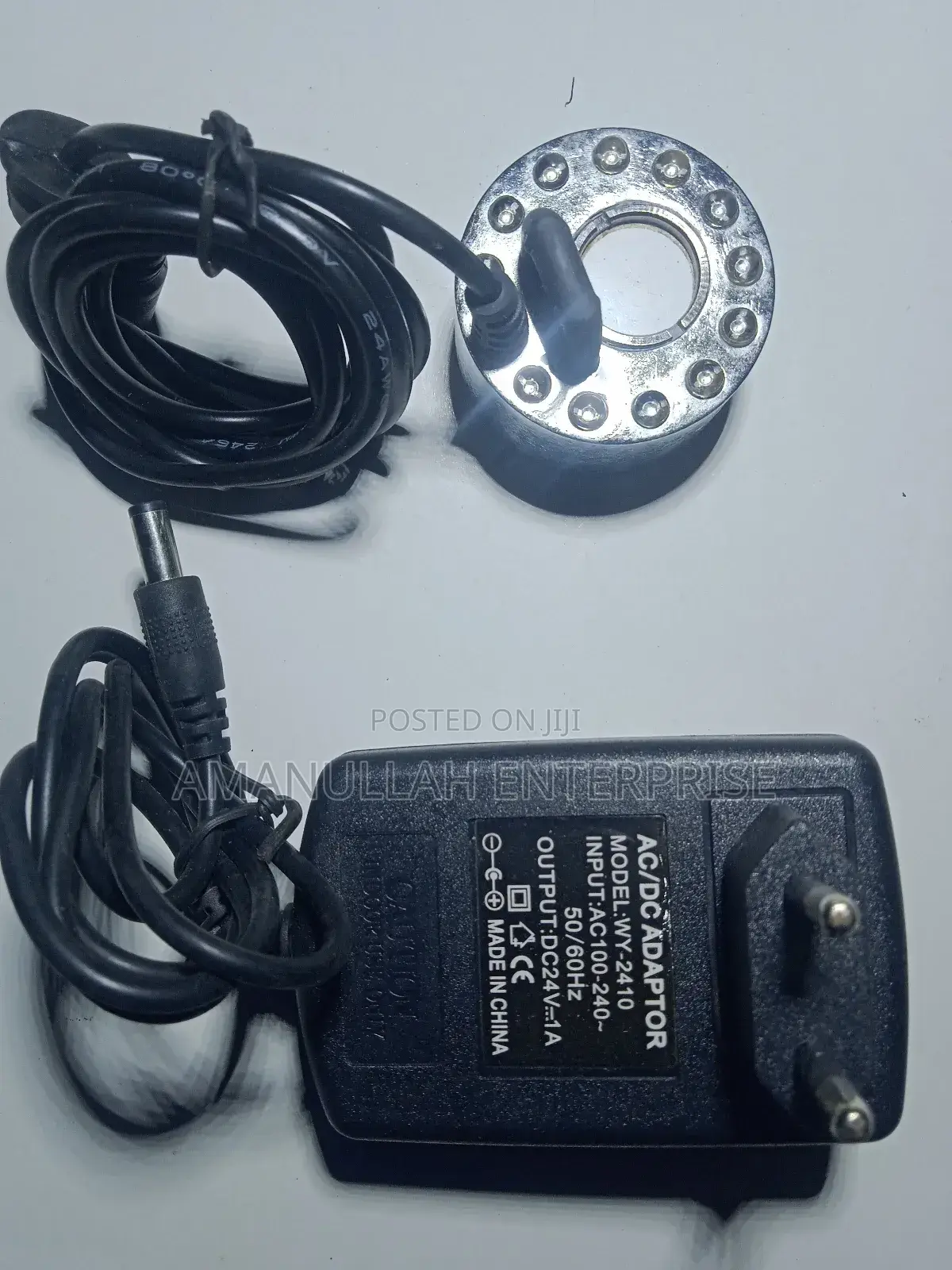 Ultrasonic Mist Maker With 12 Led Lights.