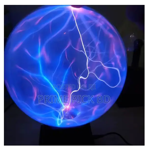 Globe Shape Magic Plasma Ball Light – 5 Inch