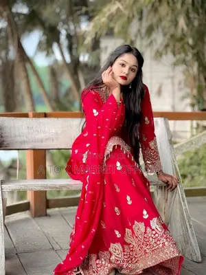 Photo - Indian Fox Georgette Thrree Piece