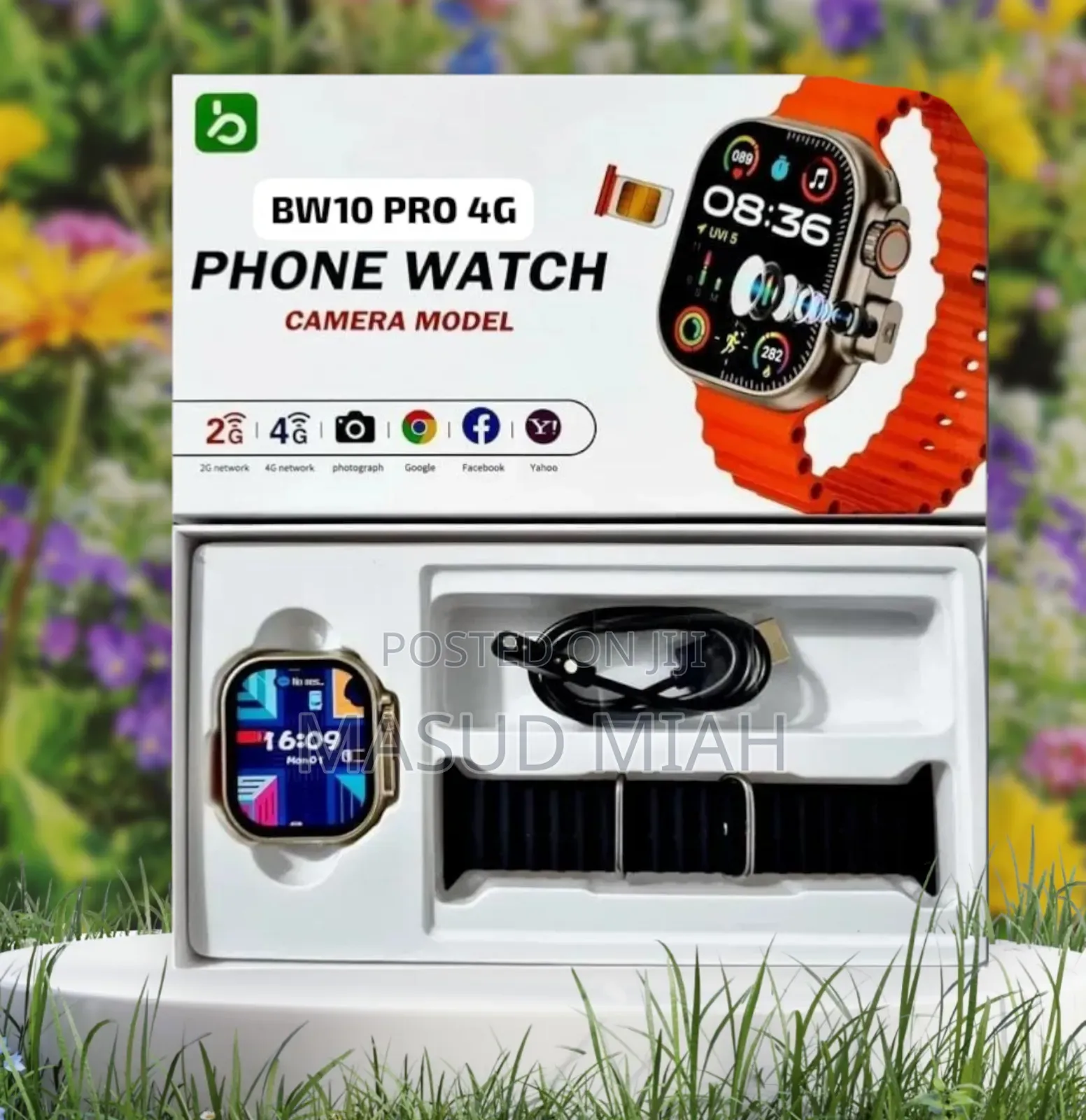 সিম সাপোর্টেড আকর্ষণীয় 4g স্মার্ট ওয়াচ Bw10 Pro 4g