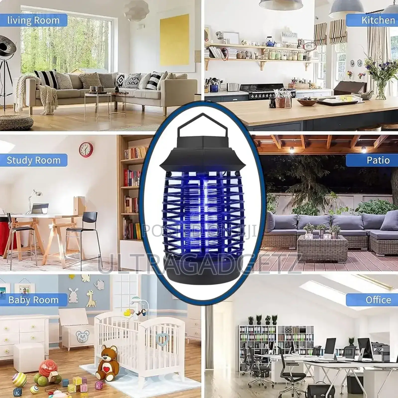 New Hk-1217 Electronic Mosquito Killer With Uv Light