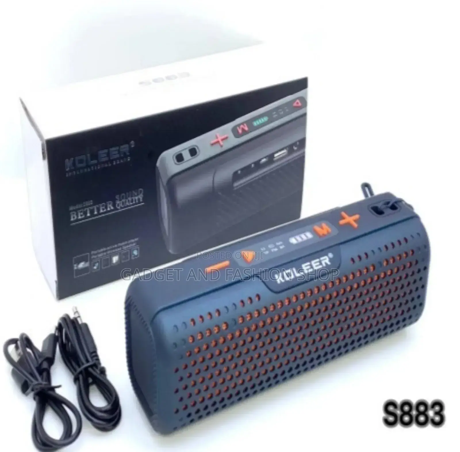 Koleer S883 Bluetooth, Aux, Usb Sd Card Supported Hi-Fi