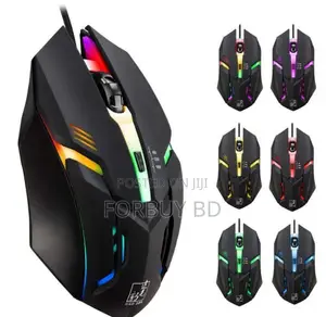 M6 1200 Dpi Bluetooth Gaming Mouse With 7-Color Led
