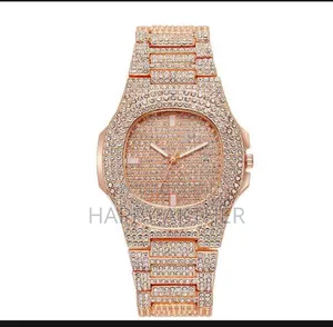 Photo - Women Watch Top Brand Quartz Full Diamond Stainless