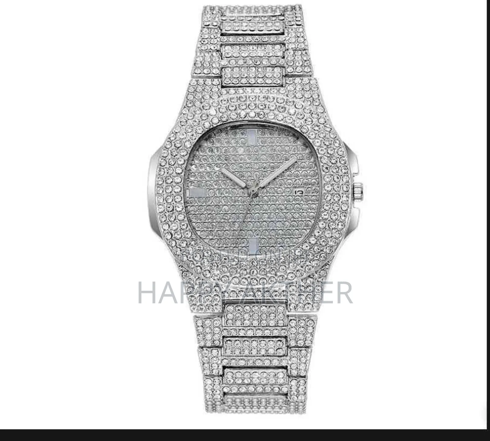 Women Watch Top Brand Quartz Full Diamond Stainless
