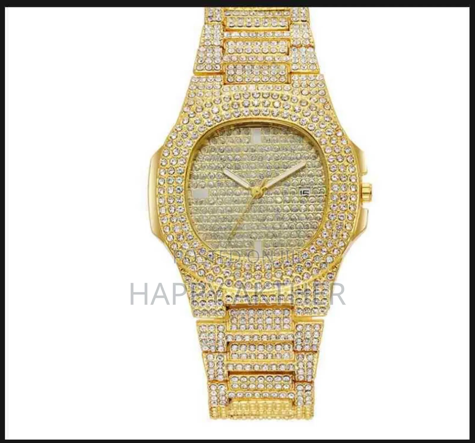 Women Watch Top Brand Quartz Full Diamond Stainless