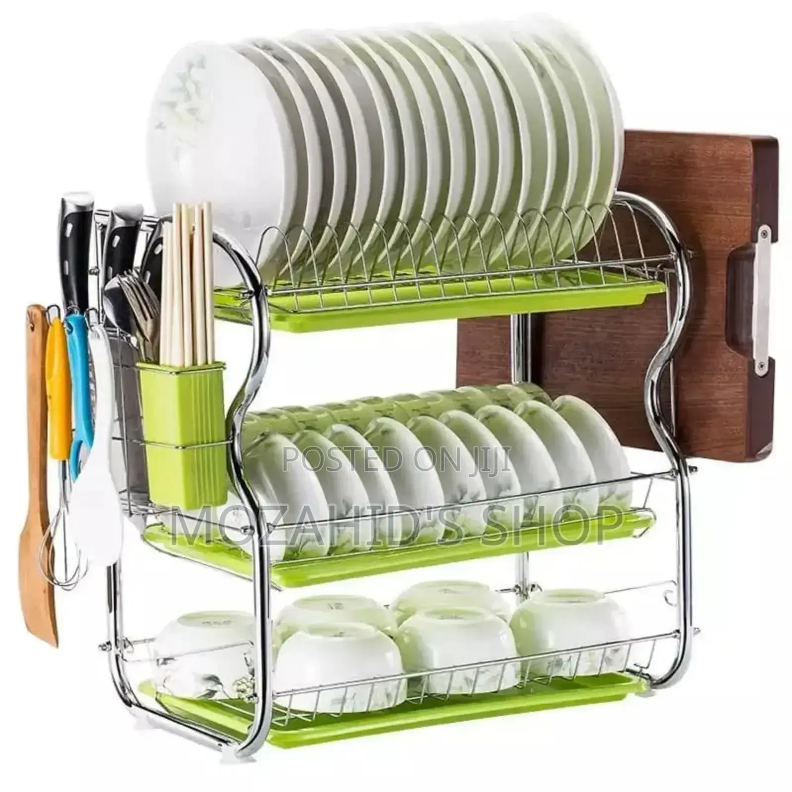 Premium Quality 3 Layer Kitchen Rack (9663)