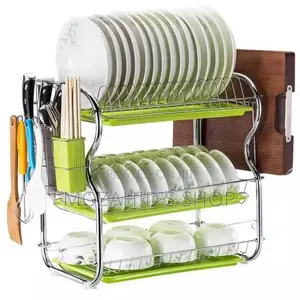Premium Quality 3 Layer Kitchen Rack (9663)