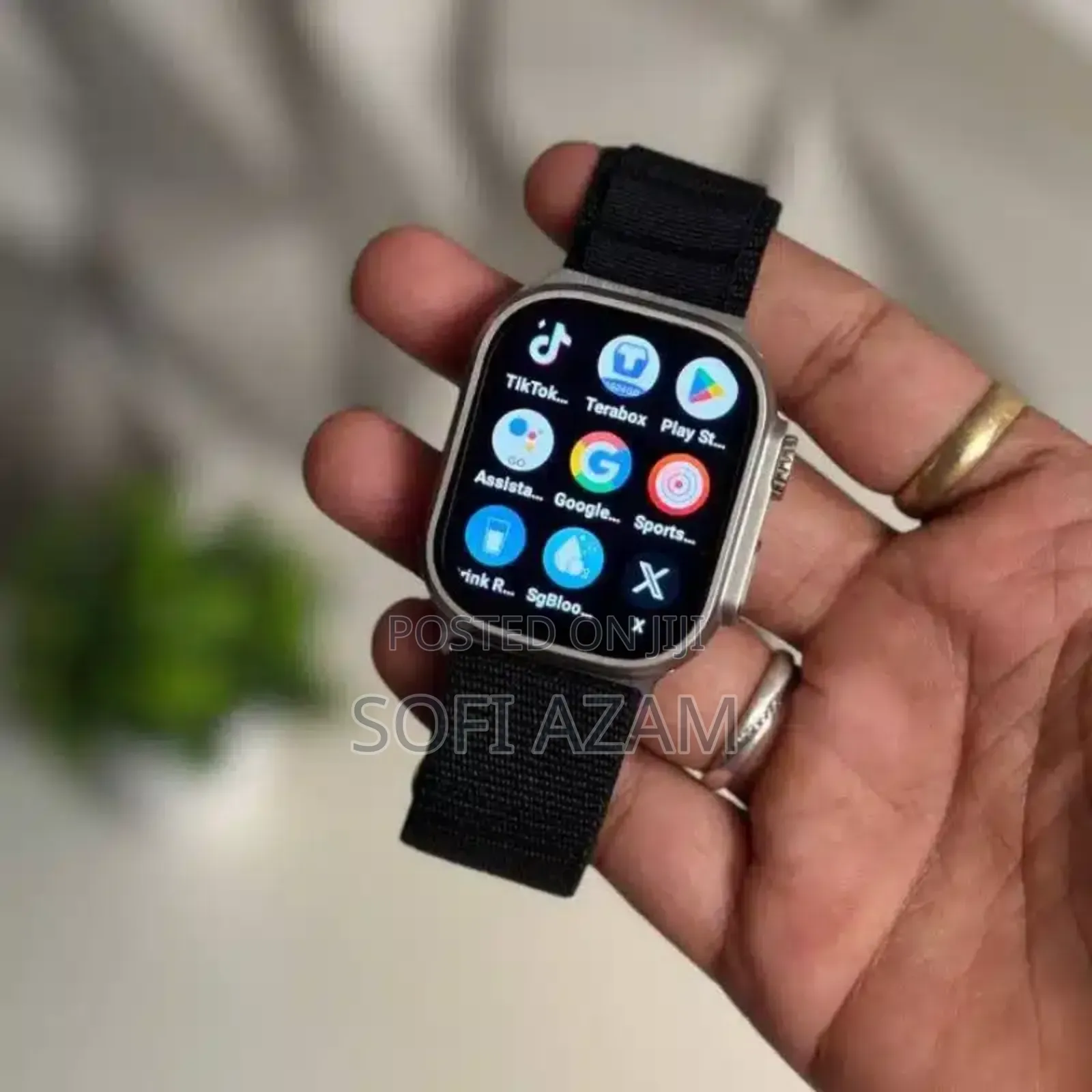 Ws10 Ultra 5g Android Smartwatch: 360° Rotating Camera, 8gb