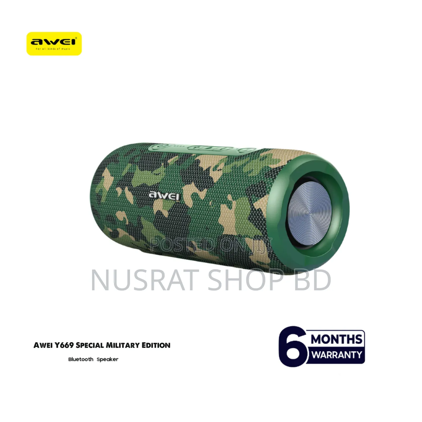 Awei Y669 Bluetooth Waterproof Outd
Product Code: 9677