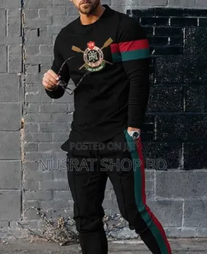 Full Sleeve T-Shirt and Trouser Set, Great Comfort for Summer