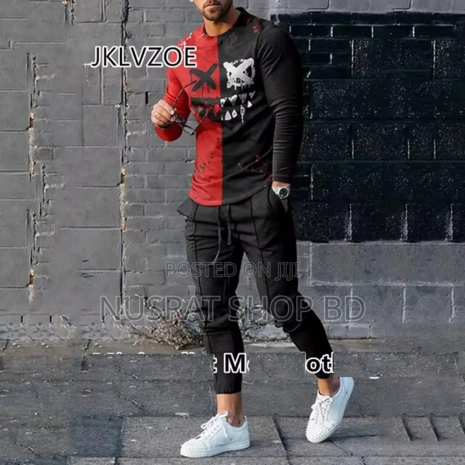 Full Sleeve T-Shirt and Trouser Set, Great Comfort for Summer