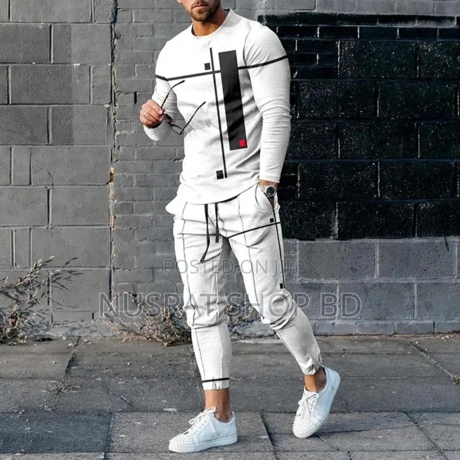 Full Sleeve T-Shirt and Trouser Set, Great Comfort for Summer