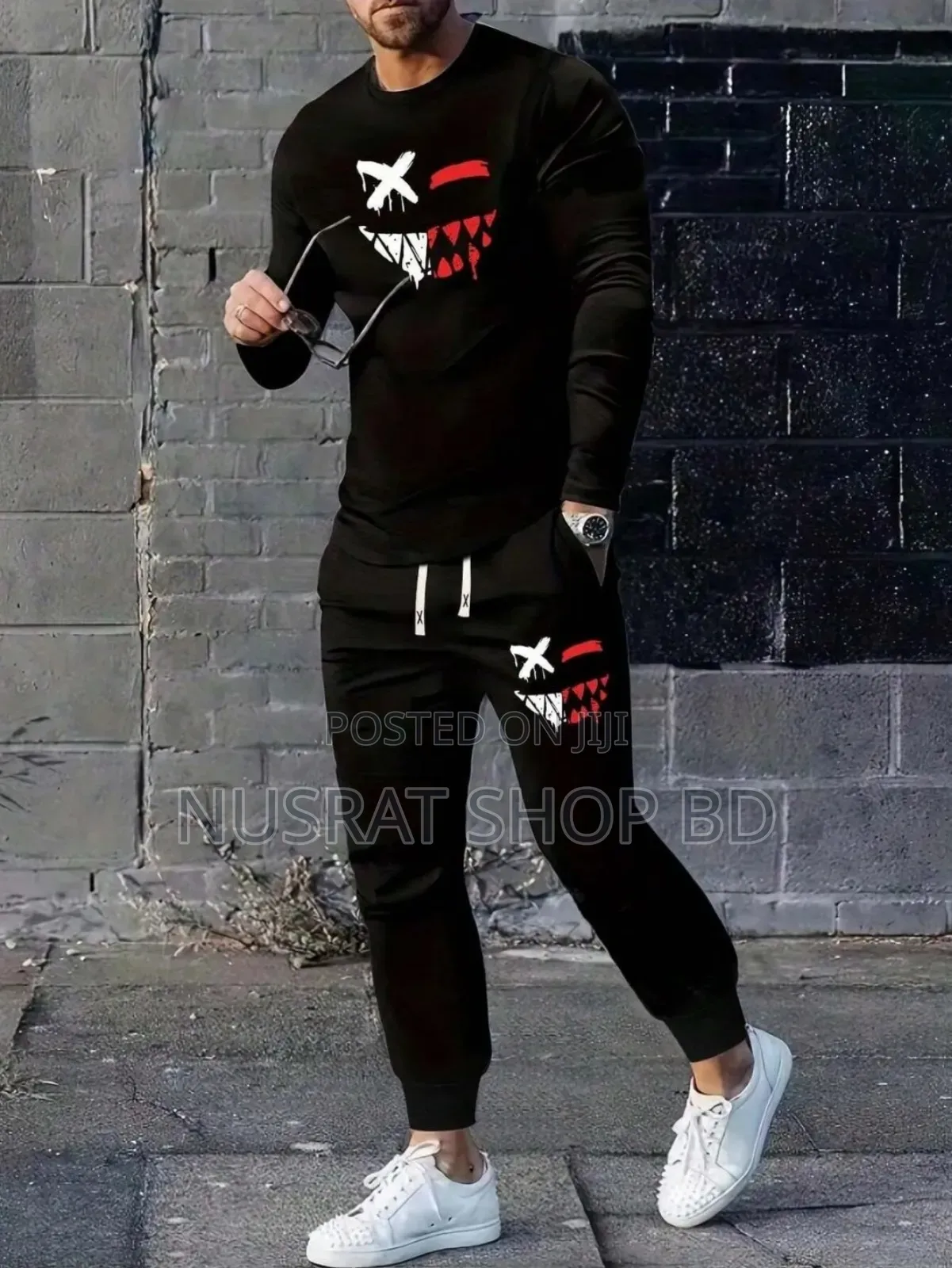 Full Sleeve T-Shirt and Trouser Set, Great Comfort for Summer