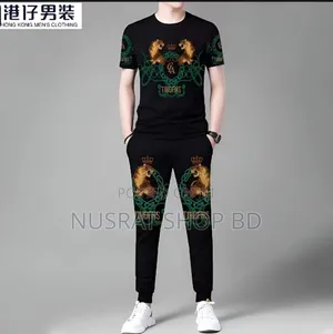 Trendy Mesh T-Shirt and Trouser Combo