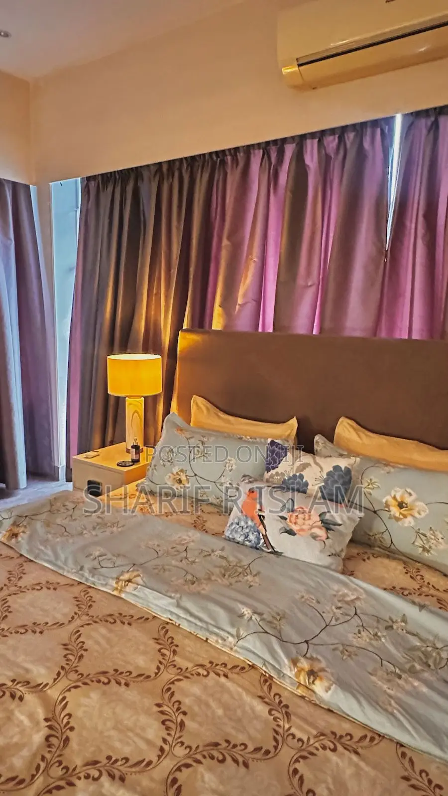 Furnished 4bdrm Apartment in Azaan House, Gulshan for rent