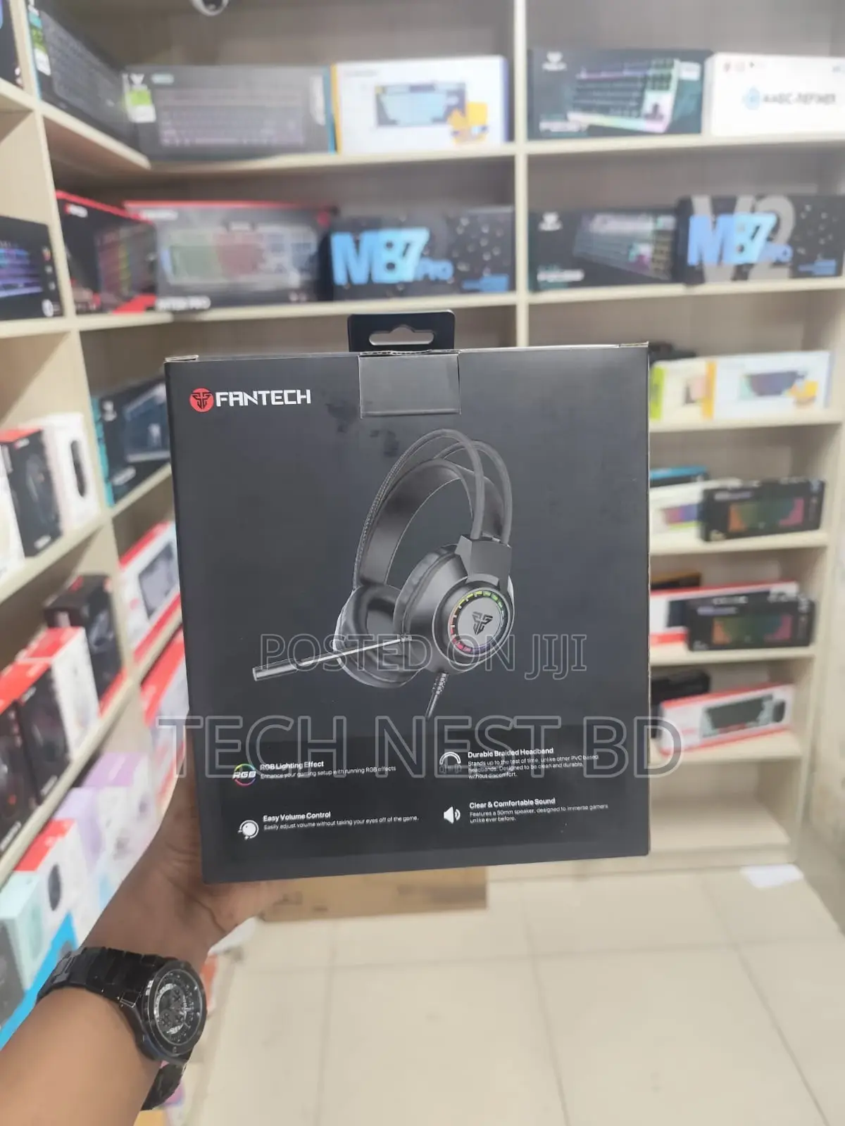 Fantech Portal Hq55 RGB Gaming Headphone