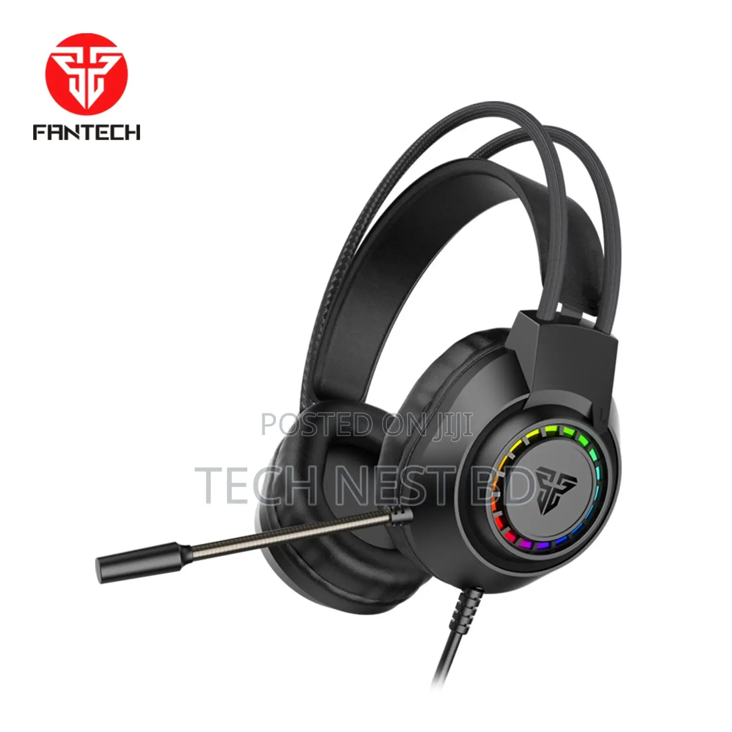 Fantech Portal Hq55 RGB Gaming Headphone