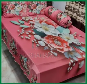 3d Primium Bed Sheet and Pillow Cover