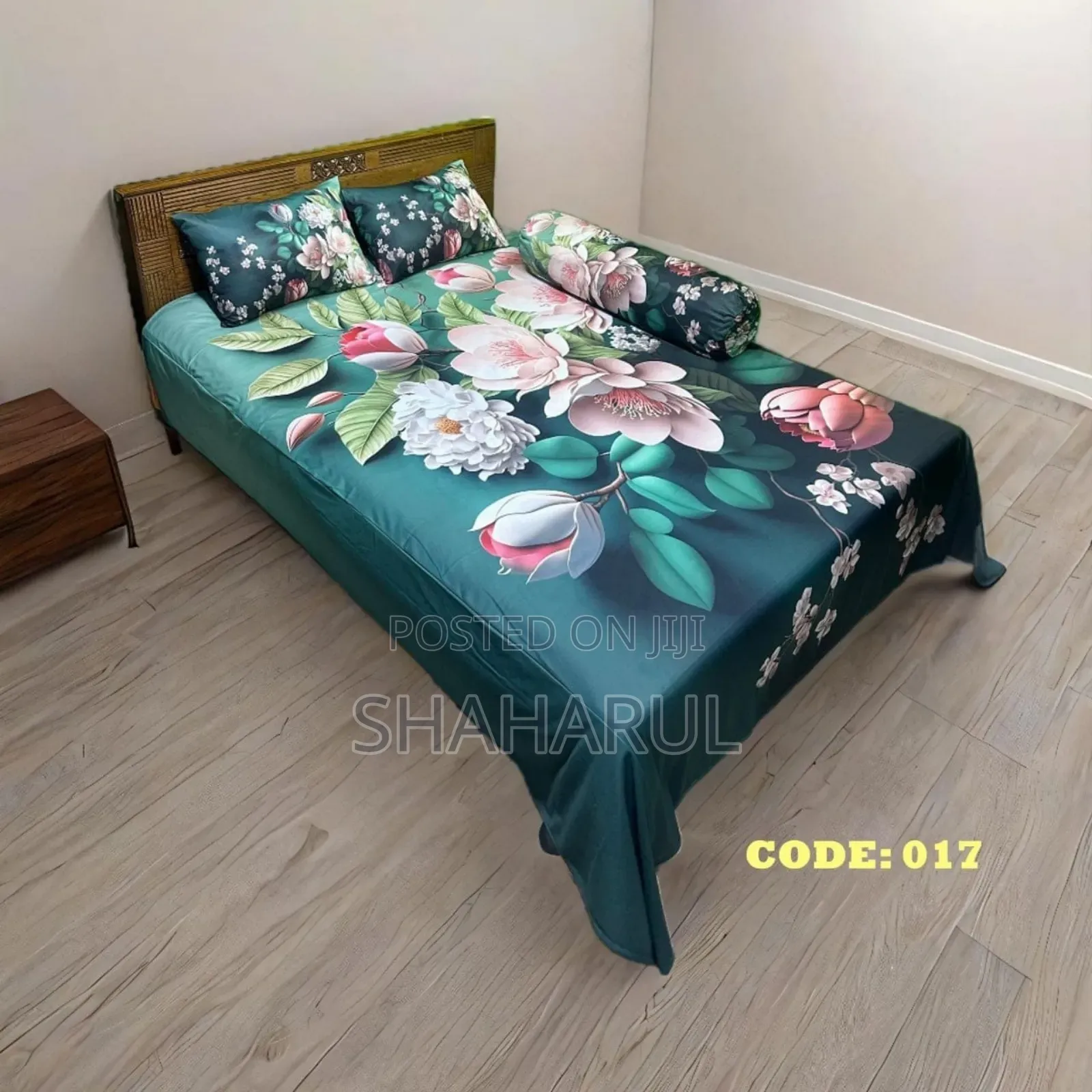 3d Primium Bed Sheet and Pillow Cover